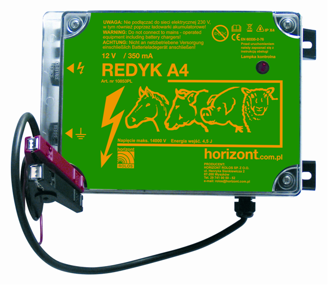 Adapter Redyk A4, 12V, 4,5/3,1 J